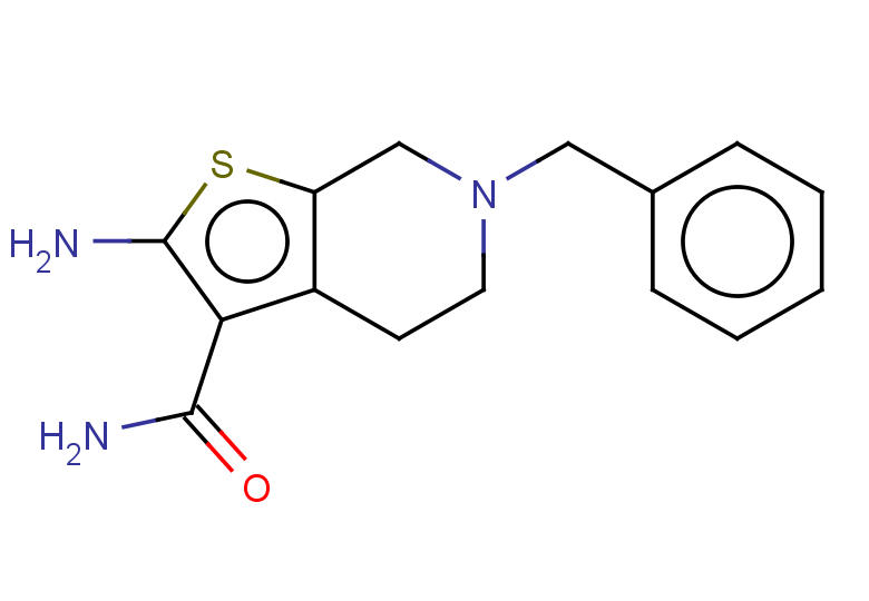 2-amino-6-benzyl-4H,5H,6H,7H-thieno[2,3-c]pyridine-3-carboxamide