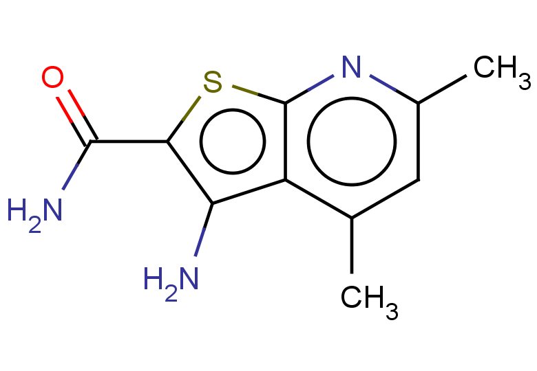 3-amino-4,6-dimethylthieno[2,3-b]pyridine-2-carboxamide