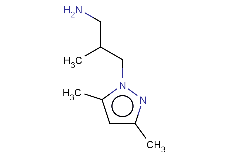 3-(3,5-dimethyl-1H-pyrazol-1-yl)-2-methylpropan-1-amine