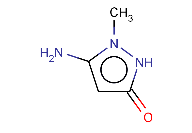5-amino-1-methyl-2,3-dihydro-1H-pyrazol-3-one