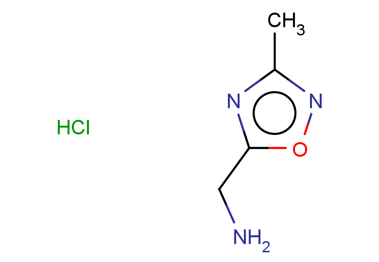 (3-methyl-1,2,4-oxadiazol-5-yl)methanamine hydrochloride