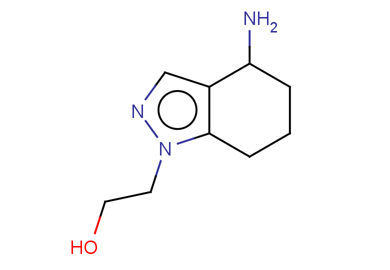 2-(4-amino-4,5,6,7-tetrahydro-1H-indazol-1-yl)ethan-1-ol