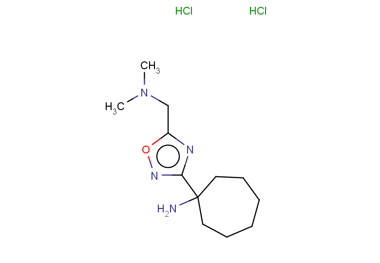 1-{5-[(dimethylamino)methyl]-1,2,4-oxadiazol-3-yl}cycloheptan-1-amine dihydrochloride