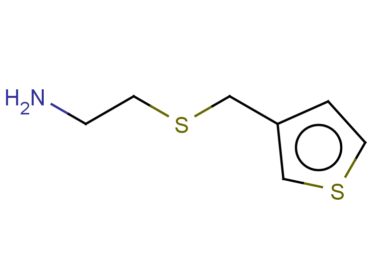 2-{[(thiophen-3-yl)methyl]sulfanyl}ethan-1-amine