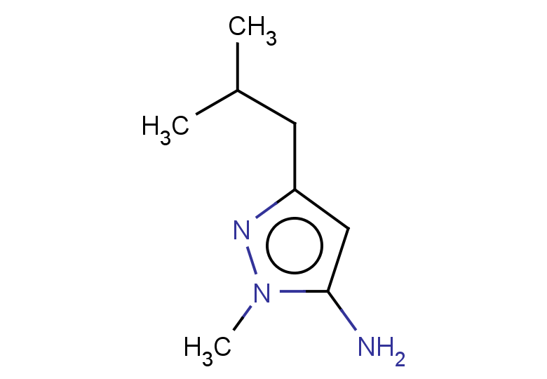 1-methyl-3-(2-methylpropyl)-1H-pyrazol-5-amine