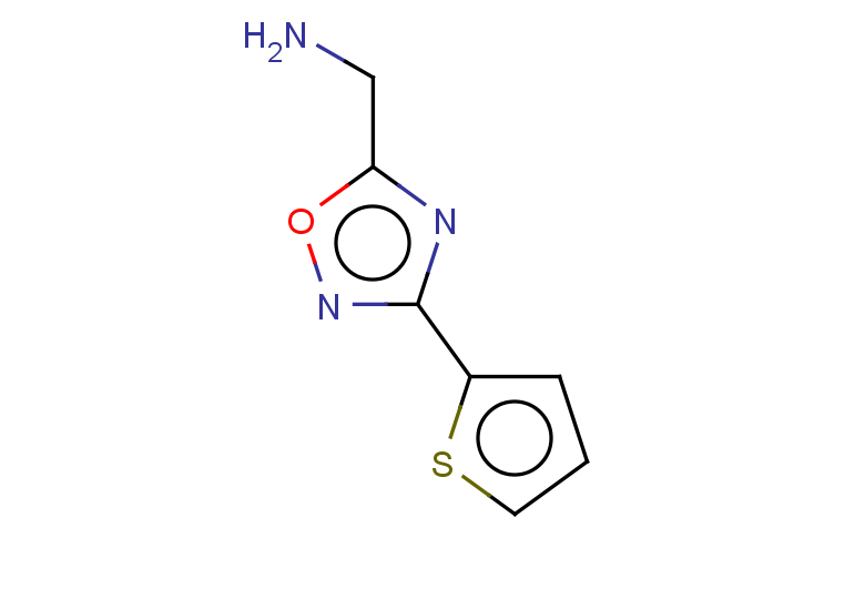 [3-(thiophen-2-yl)-1,2,4-oxadiazol-5-yl]methanamine