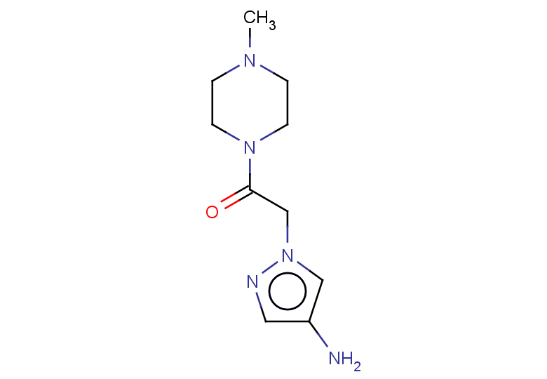 2-(4-amino-1H-pyrazol-1-yl)-1-(4-methylpiperazin-1-yl)ethan-1-one