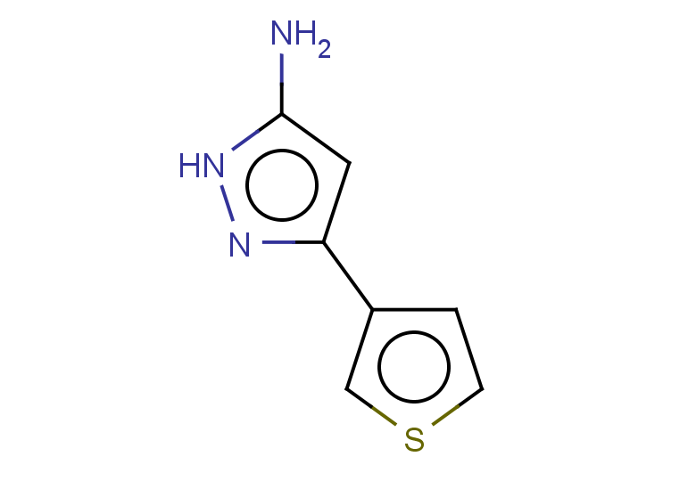 3-(thiophen-3-yl)-1H-pyrazol-5-amine