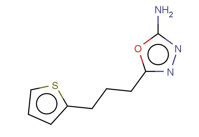 5-[3-(thiophen-2-yl)propyl]-1,3,4-oxadiazol-2-amine