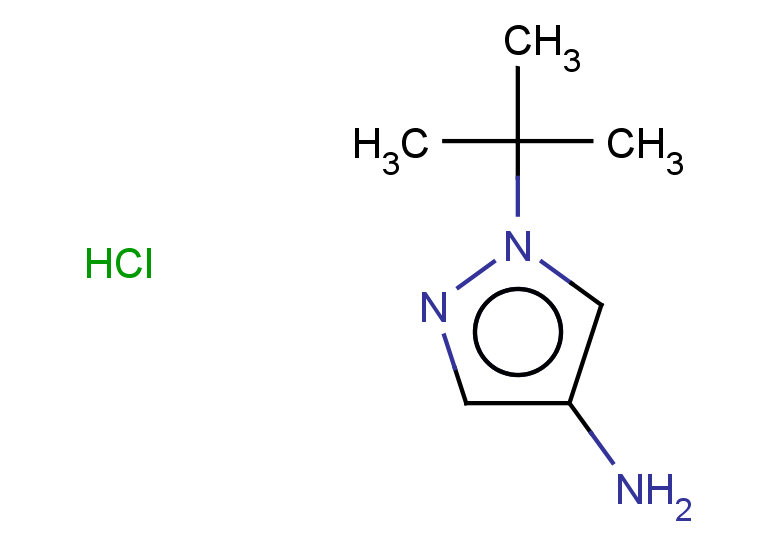 1-tert-butyl-1H-pyrazol-4-amine hydrochloride