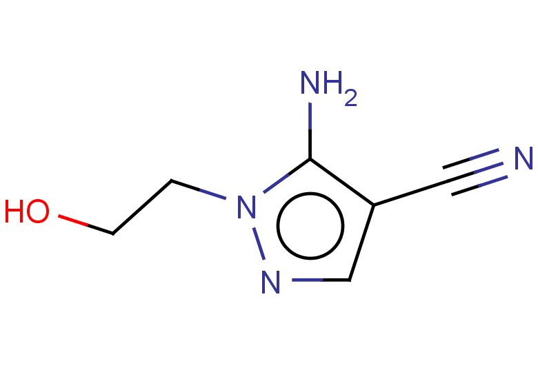 5-amino-1-(2-hydroxyethyl)-1H-pyrazole-4-carbonitrile