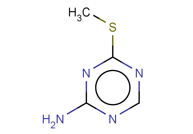 4-(methylsulfanyl)-1,3,5-triazin-2-amine