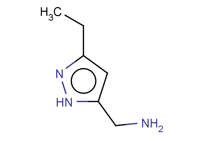 (3-ethyl-1H-pyrazol-5-yl)methanamine