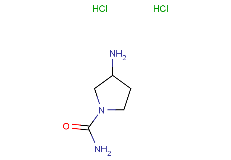 3-aminopyrrolidine-1-carboxamide dihydrochloride