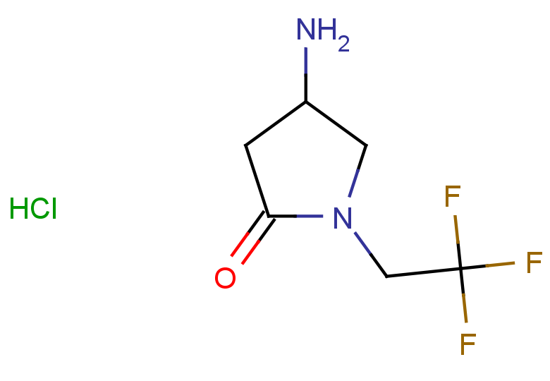 4-amino-1-(2,2,2-trifluoroethyl)pyrrolidin-2-one hydrochloride