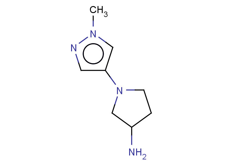 1-(1-methyl-1H-pyrazol-4-yl)pyrrolidin-3-amine