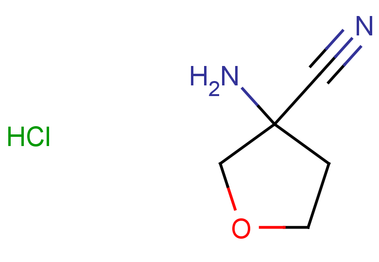 3-aminooxolane-3-carbonitrile hydrochloride