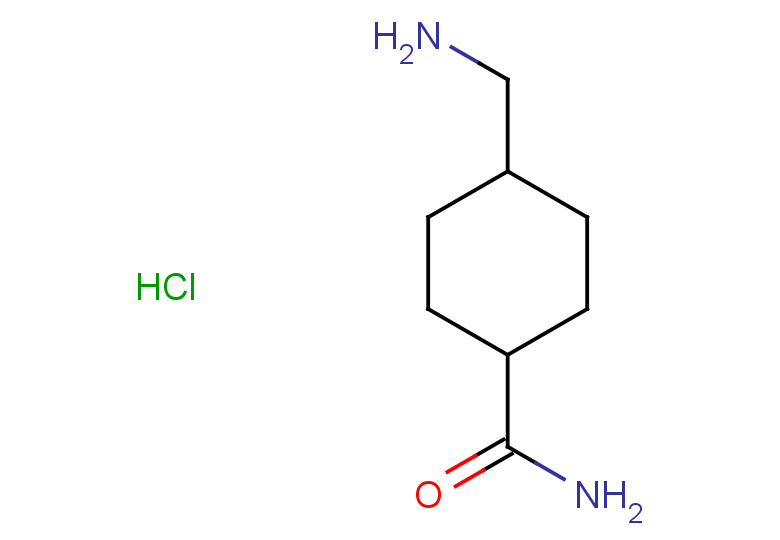 4-(aminomethyl)cyclohexane-1-carboxamide hydrochloride