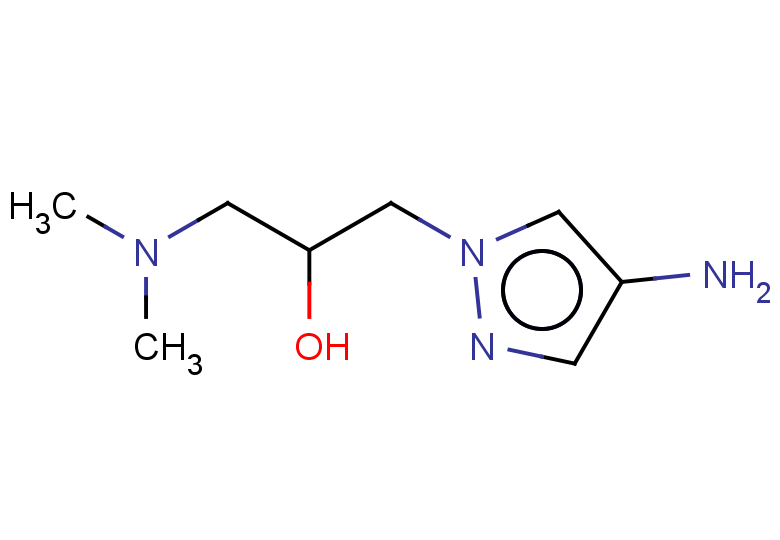1-(4-amino-1H-pyrazol-1-yl)-3-(dimethylamino)propan-2-ol