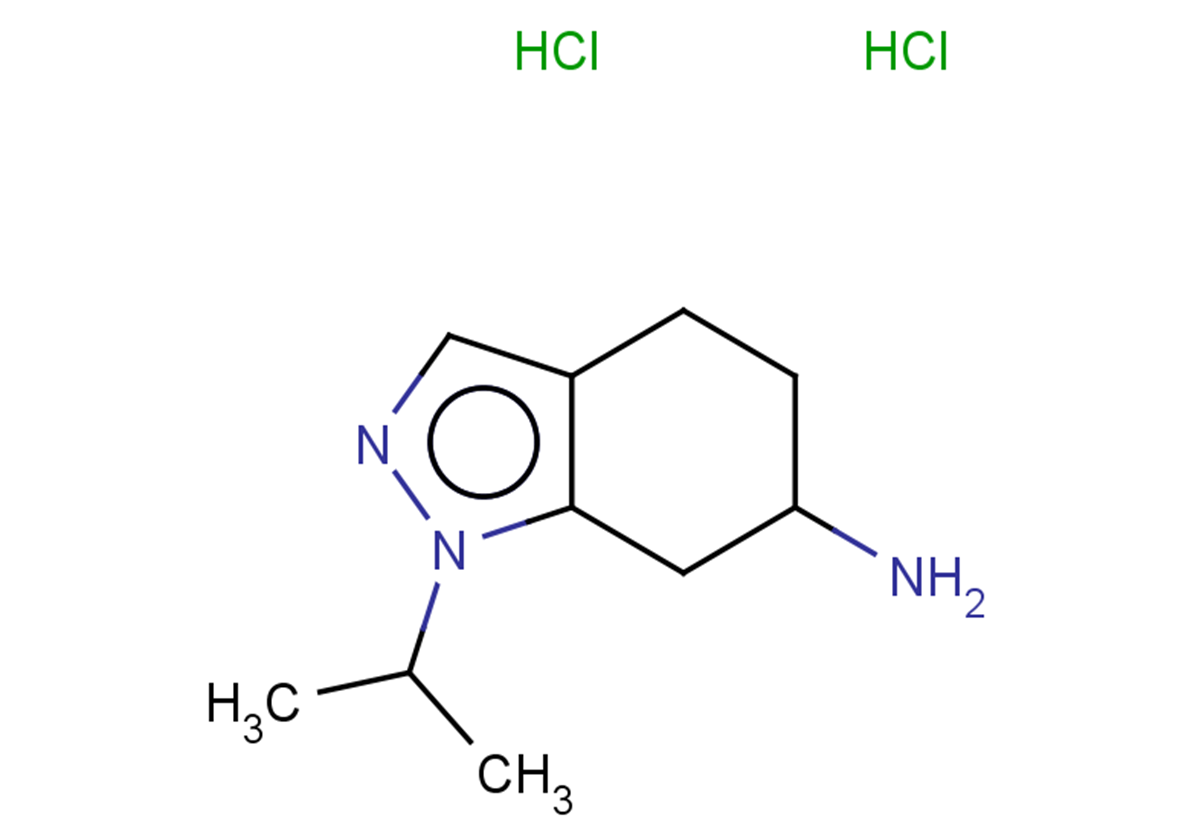 1-(propan-2-yl)-4,5,6,7-tetrahydro-1H-indazol-6-amine dihydrochloride