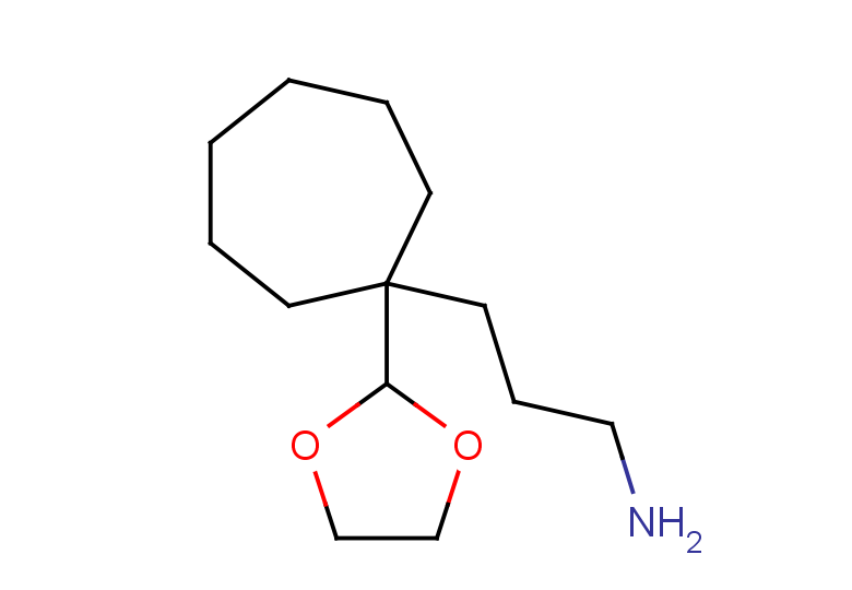 3-[1-(1,3-dioxolan-2-yl)cycloheptyl]propan-1-amine
