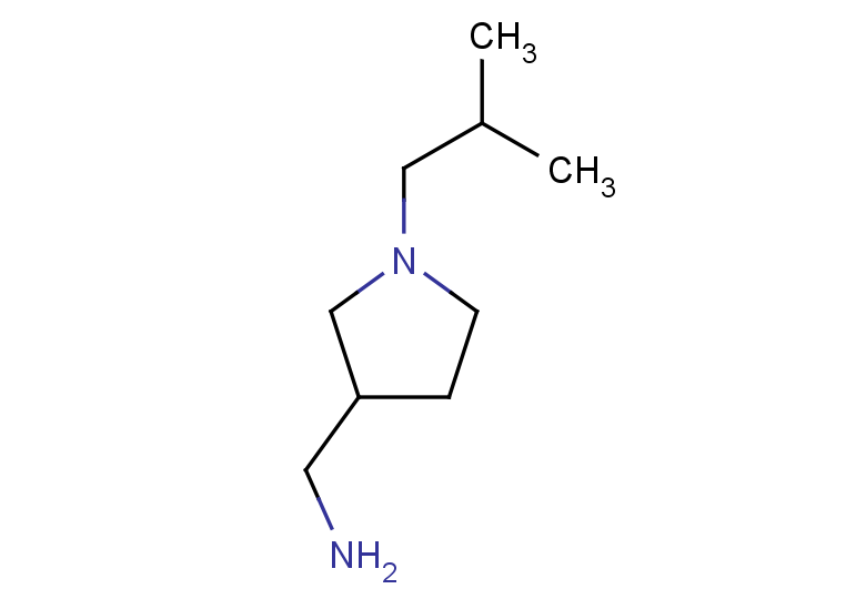 [1-(2-methylpropyl)pyrrolidin-3-yl]methanamine
