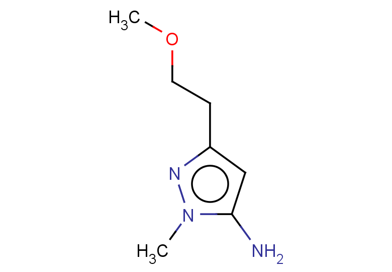 3-(2-methoxyethyl)-1-methyl-1H-pyrazol-5-amine