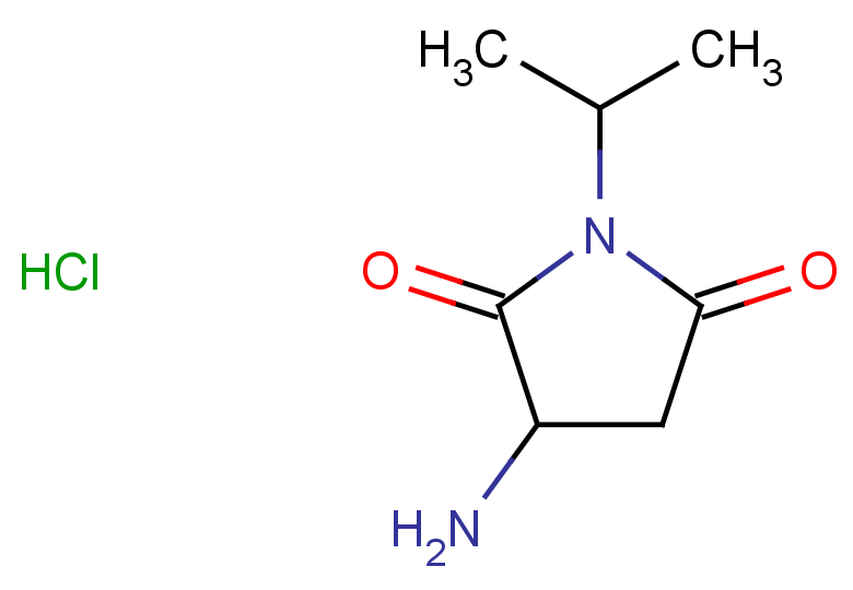 3-amino-1-(propan-2-yl)pyrrolidine-2,5-dione hydrochloride