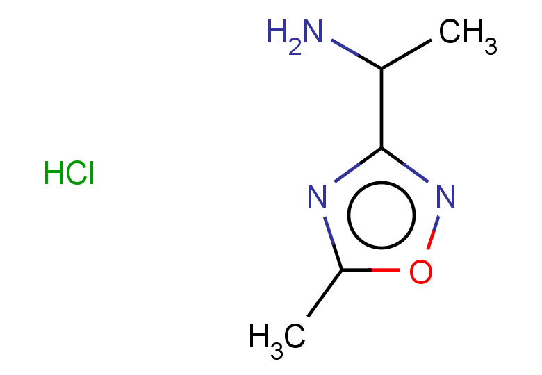1-(5-methyl-1,2,4-oxadiazol-3-yl)ethan-1-amine hydrochloride
