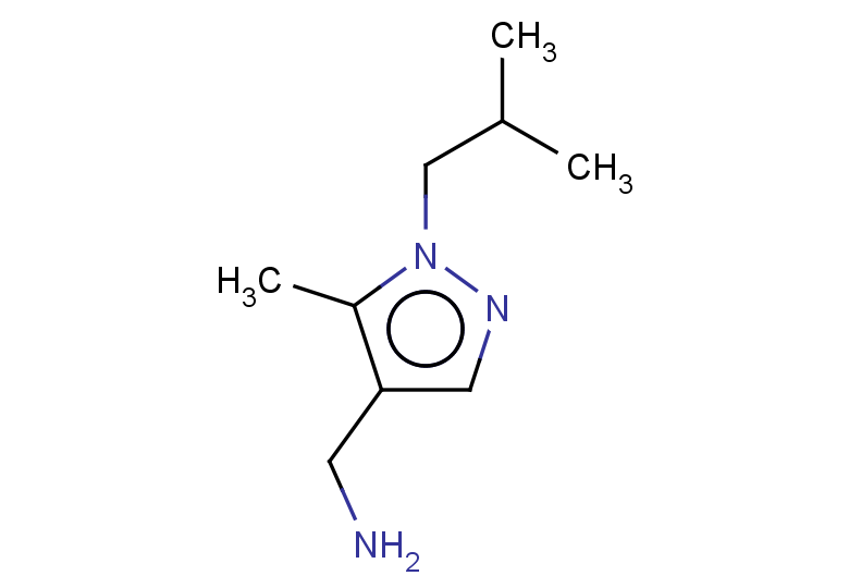 [5-methyl-1-(2-methylpropyl)-1H-pyrazol-4-yl]methanamine