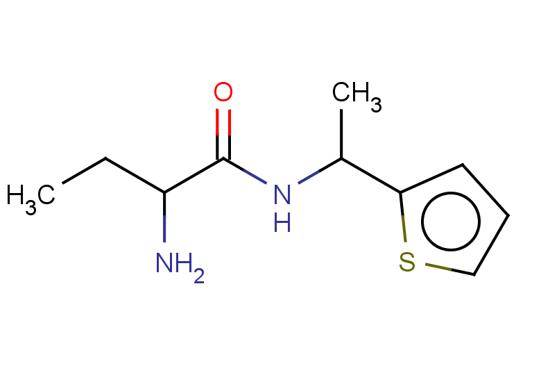 2-amino-N-[1-(thiophen-2-yl)ethyl]butanamide