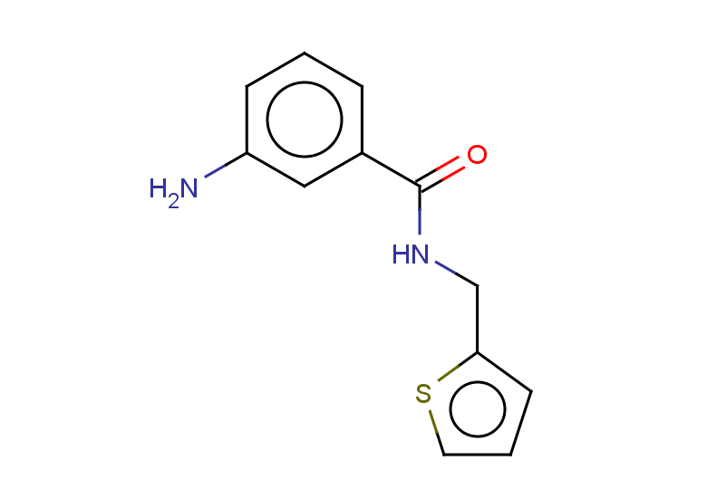 3-amino-N-(thiophen-2-ylmethyl)benzamide