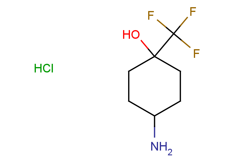 4-amino-1-(trifluoromethyl)cyclohexan-1-ol hydrochloride