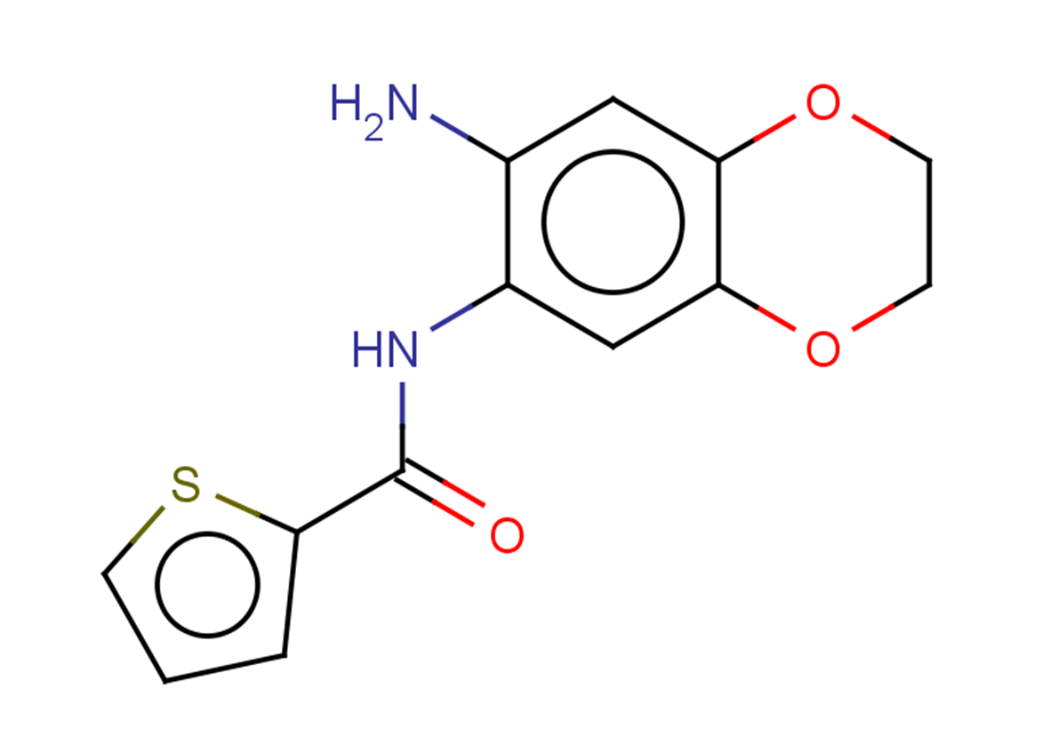 N-(7-amino-2,3-dihydro-1,4-benzodioxin-6-yl)thiophene-2-carboxamide