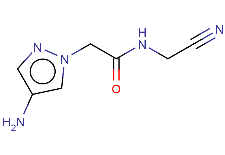 2-(4-amino-1H-pyrazol-1-yl)-N-(cyanomethyl)acetamide