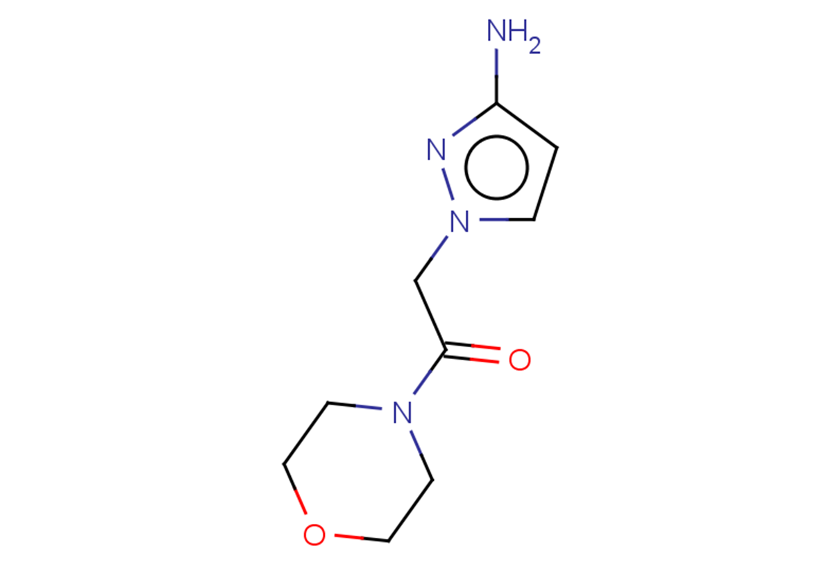 2-(3-amino-1H-pyrazol-1-yl)-1-(morpholin-4-yl)ethan-1-one