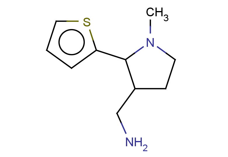 [1-methyl-2-(thiophen-2-yl)pyrrolidin-3-yl]methanamine