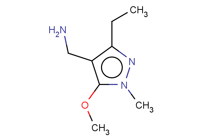 (3-ethyl-5-methoxy-1-methyl-1H-pyrazol-4-yl)methanamine