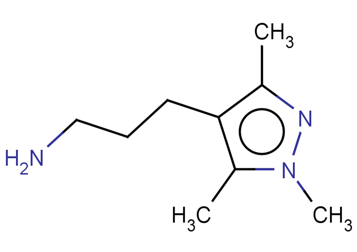 3-(trimethyl-1H-pyrazol-4-yl)propan-1-amine