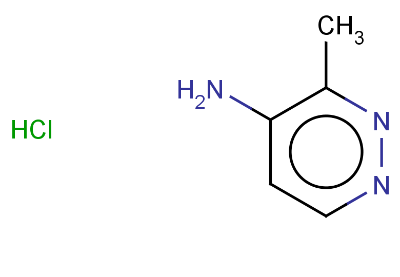 3-methylpyridazin-4-amine hydrochloride