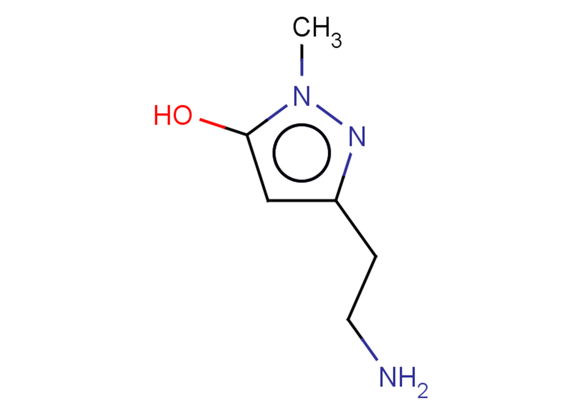 3-(2-aminoethyl)-1-methyl-1H-pyrazol-5-ol