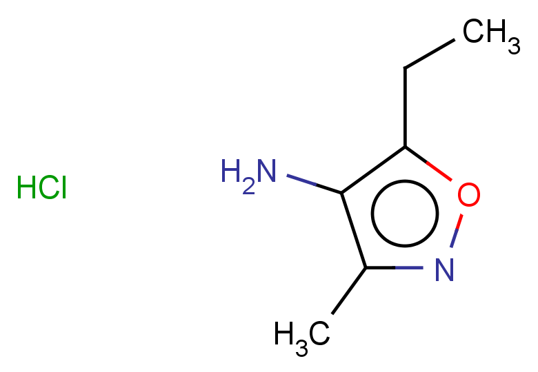 5-ethyl-3-methyl-1,2-oxazol-4-amine hydrochloride