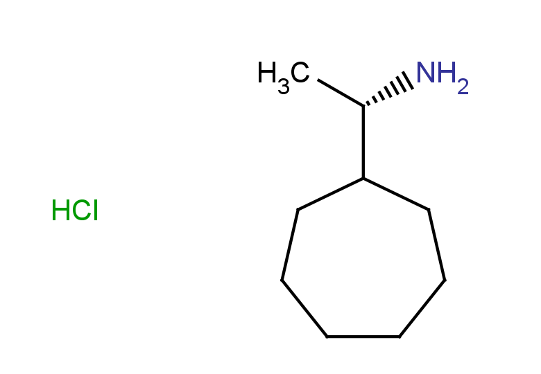 (1S)-1-cycloheptylethan-1-amine hydrochloride