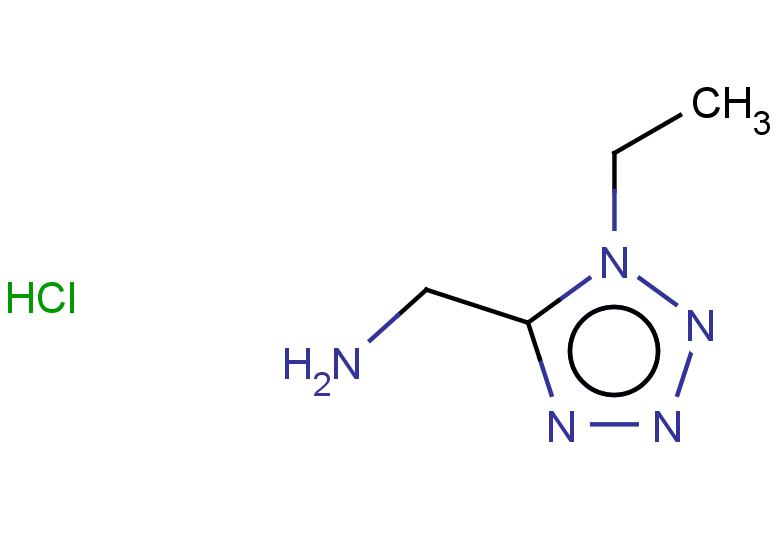 (1-ethyl-1H-1,2,3,4-tetrazol-5-yl)methanamine hydrochloride