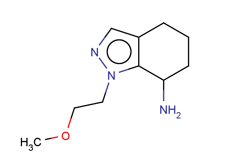 1-(2-methoxyethyl)-4,5,6,7-tetrahydro-1H-indazol-7-amine