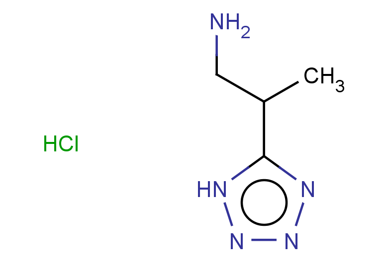 2-(1H-1,2,3,4-tetrazol-5-yl)propan-1-amine hydrochloride