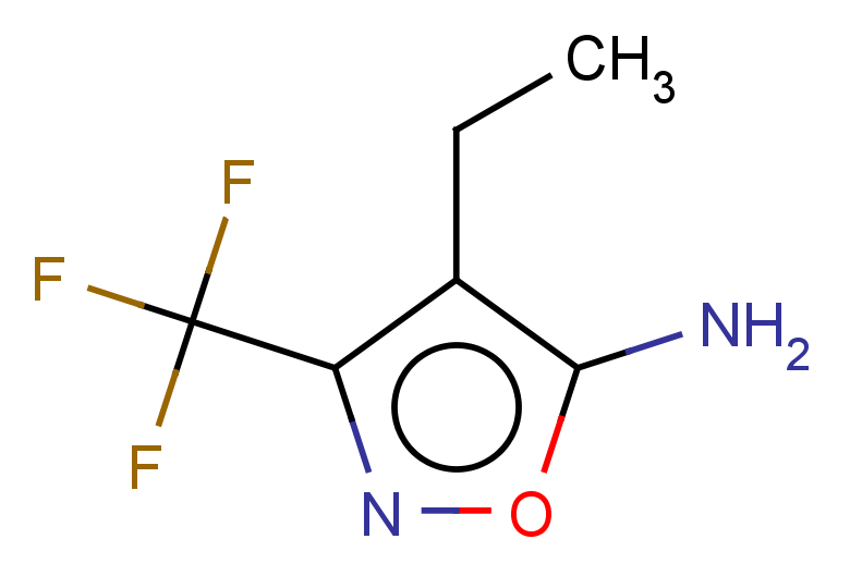 4-ethyl-3-(trifluoromethyl)-1,2-oxazol-5-amine