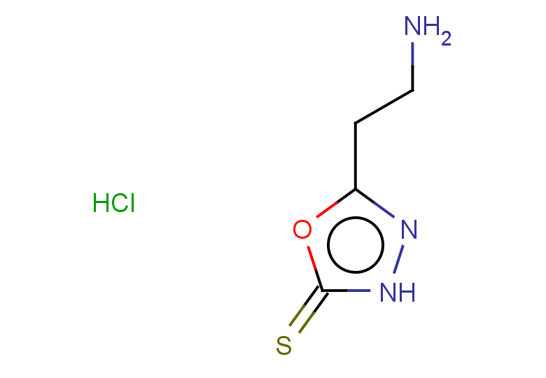 5-(2-aminoethyl)-2,3-dihydro-1,3,4-oxadiazole-2-thione hydrochloride