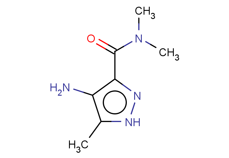 4-amino-N,N,5-trimethyl-1H-pyrazole-3-carboxamide