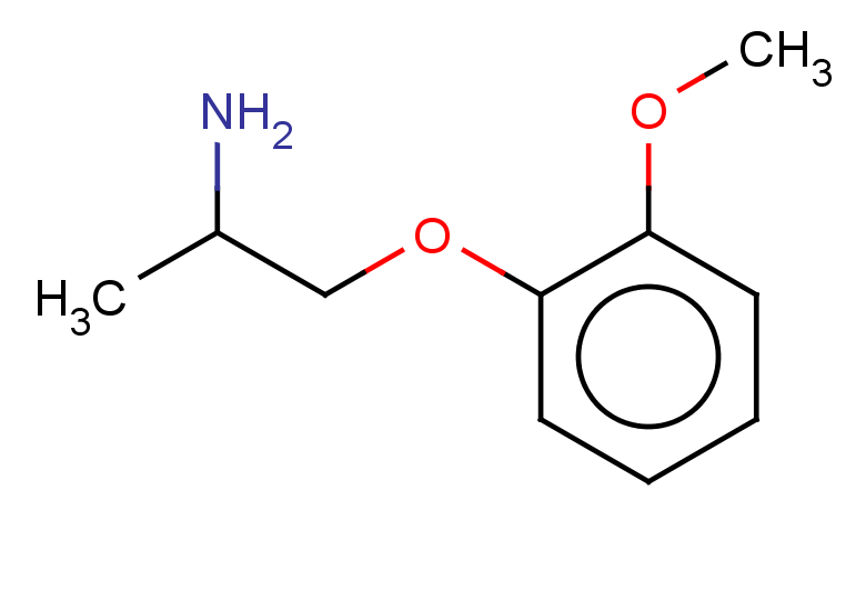 1-(2-aminopropoxy)-2-methoxybenzene